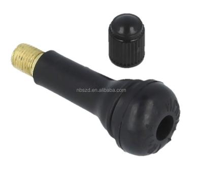 China To Load TR414 Tubeless Car Rubber Valves Car Tire Valve 414 for sale