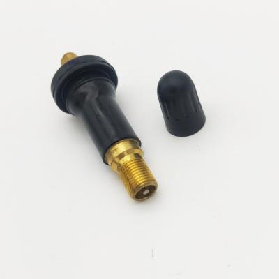 China TPMS Sensor Tire Valve TPMS6 Valve Stem tpms413 Tubeless Rubber+brass Snap-in for sale