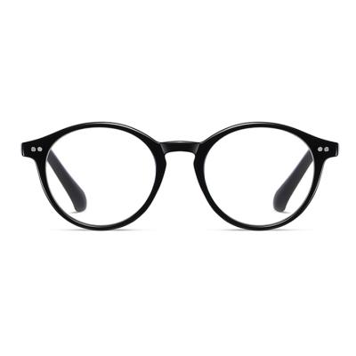 China Fashion Thin Reading Glasses Around Blue Light Women 2021 Mens Anti Blocking Presbyopic Glasses Computer Glasses M6103 Wholesale for sale