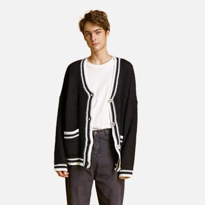 China European winter men's autumn Anti-wrinkle designer sweaters styles market cardigan comfortable sweater simple loose version men's sweaters for sale