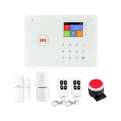 China High Quality Burglar Alarm GSM Tuya Wifi Smart Home Security Anti Theft Wireless Burglar Alarm System for sale