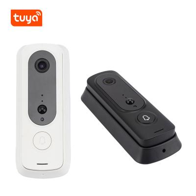 China 2.5MP Night Vision Mini Wifi Cam Doorbell Smart Wireless Phone Alarm Amazon Alexa Google Home Wireless Mobile Doorbell 1080p PIR Camera Anzhiyi Smart Wifi Doorbell for sale