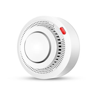 China Anzhiyi Tuya Zigbee Remote Control Smoke Detector Wireless WiFi Smoke Sensor Alarm Powered by TuyaSmart IOT Platform for sale