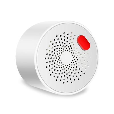 China Mini Wireless Wifi Tuya Smart Gas Detector High Alarm Gas Detector Home Security Sensitivity 360 Degree Carbon Monoxide Alarm for sale