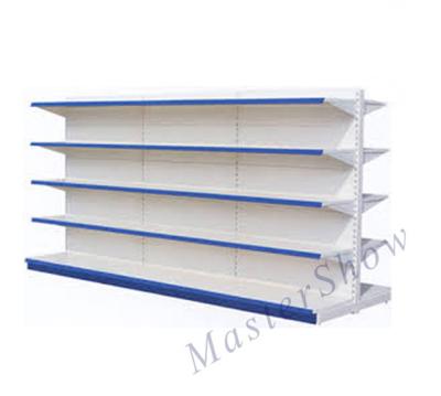 China Customized Double Sided Supermarket Shelf Display Racks Supermarket Equipment Double Sided for sale