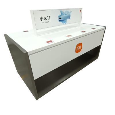 China Modern Factory Price Mobile Phone Stand Cabinet Display Reception Cashier Mobile Phone Store for sale