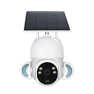 China Human motion tracking low cost ultra low power substitute quick wake up outdoor detection alarm horizontal camera PTZ solar wifi camera for sale