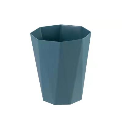 China Hot Selling Diamond Plastic Dustbin Waste Bin Sustainable Plastic Trash Bins New Design for sale