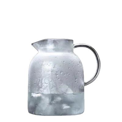 China Hot Water Heat Resistant Glass Kettle for sale