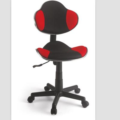 China Executive Chair Office Staff Working Chair Sizes Ergonomic Clerk For Worker Fabric Padded Cheap Swivel Typist Chair Without Armrest for sale