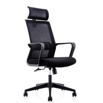 China Executive Chair Mesh Armchair With Headrest for sale