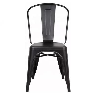 China Good Quality Modern Classic Design Industrial Style Metal Dining Chair for sale