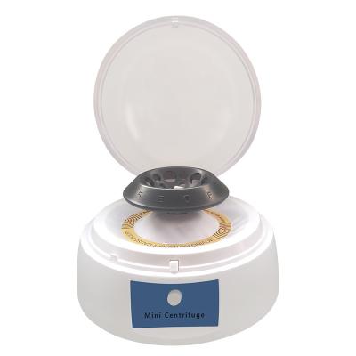 China Microcentrifugadora portátil de mesa Centrifugadora de baja velocidad para tubos de PCR en venta