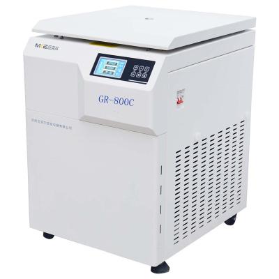 China Floor Standing Low Speed cooling Refrigerated Centrifuge Machine 4x1200ml for sale