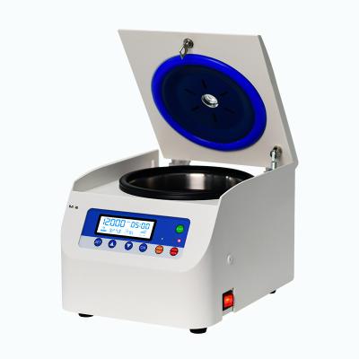 China Kleine laboratoriumcentrifuge met hoge snelheid Max 16500 tpm met PCR-strookrotor Te koop