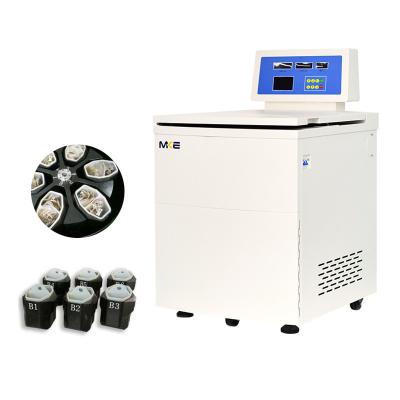 China Professional Blood Bank Centrifuge Support 500ml Whole Blood Bags Centrifugal for sale