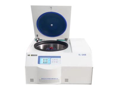 China Pantalla LCD Centrifugadora de laboratorio refrigerada programable Max 3L Velocidad de volumen ajustable en venta