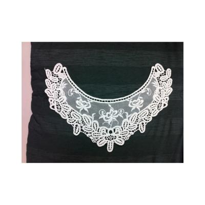 China Sustainable High Performance Organza Embroidery Lace Up Collar Lace Trimming Embroidery Cute Lace Wide for sale