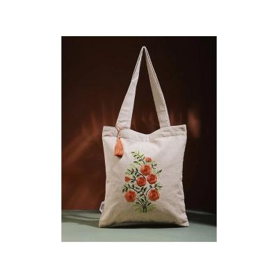 China Fashionable Cloth Embroidery Tote Bag Custom Desgin Luxury Factory Price Factory Price Bag for sale