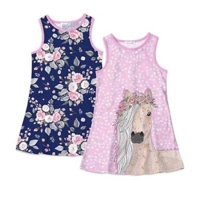 China Anti-static custom made custom logo and embroidery floral apparel dresses pattern for sale