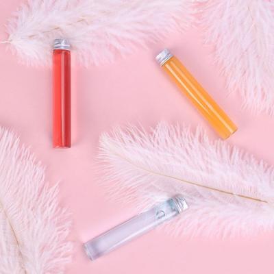 China Reusable Empty Tube 10ml Bottle Easy Carry Mini Glass Bottle Put In Pocket for sale