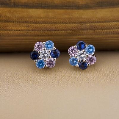 China 925 Sterling Silver Trendy Custom Fashion Stud Earrings for sale