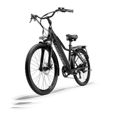 China China Manufacturer Aluminum Alloy Eletrica 500W Electrica Bicycle Frame 26 Inch Electric Mountain Bike for sale