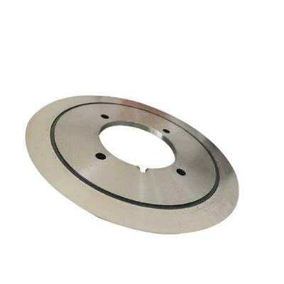 China Cutting / Machining Round Circular Tungsten Carbide Slitting Machine Cut Insert for sale