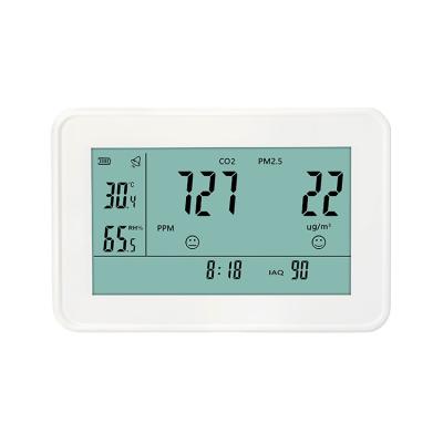 China Classroom Home Offices Used YEH-500 PM1.0 PM2.5 PM10 & HCHO Haze Temperature Humidity Air Quality Monitor for sale