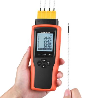 China Yes YET-640X Thermocouple Data Logger 4 Channels Digital Thermometer for sale