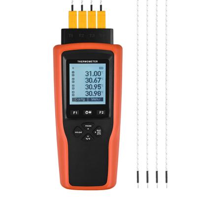 China None Type YET-640 K T J Digital Thermocouple Thermometer with Four Probes for sale