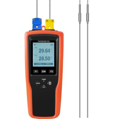 China High Accuracy YET-620 Multi-touch Screen Calibration Probe Dual Channels Temperature Measuring Thermocouple k-type Thermometer for sale