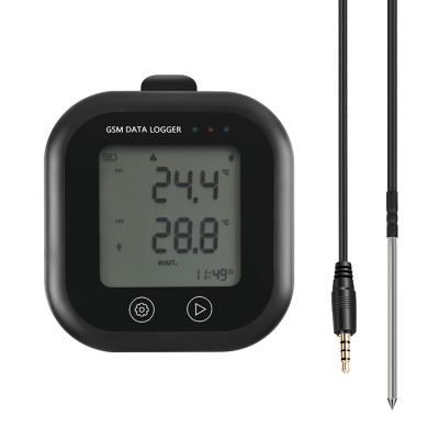 China ABS GSM-700E Digital Thermometer SMS Alarm Temperature Remote Control Data Logger for sale