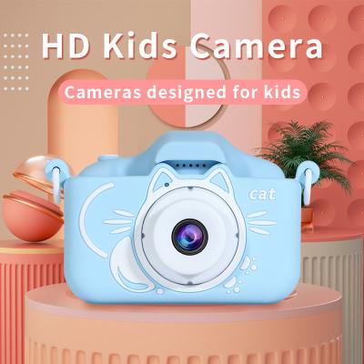 China 1080p Hd Digital Cam X5s Kids Toy Camera Student Gift 2.0 HD IPS Screen Cartoon Chat Cover Device MP3 Recording Puzzle Game Video for sale