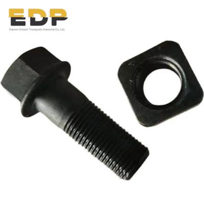 China Building Material Stores Discount Excavator Bulldozer Segment Bolt &Nut Track Shoe Bolt&Nut for sale