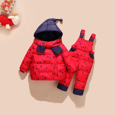 China Winter Warm Children's Clothing Girl's Coat Children's Pants Boy's Fashion Casual Children's Clothing Sets for sale