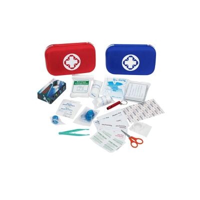 China Outdoor Essential Multiple Survival Handheld Waterproof Handheld First Aid Kit Custom Color for sale