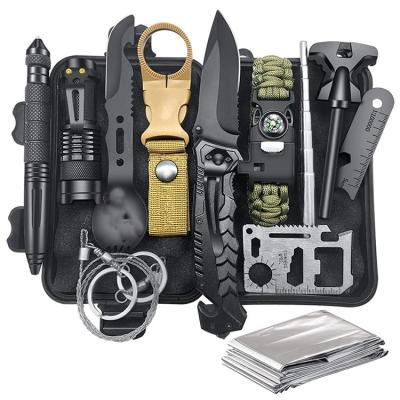 China Plastic Box Survival Gear Kit Outdoor Tactical Gear For Fishing Hunting Camping Plastic Box for sale