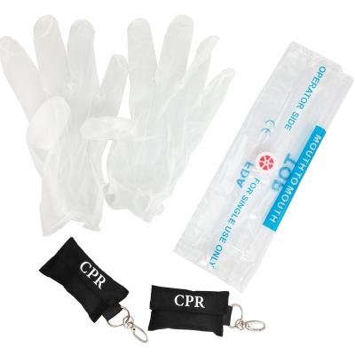 China Lightweight& Durable Wholesale High Quality Head Chain CPR Emergency Mask Kit For Training for sale