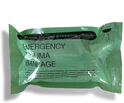 China PE 4 Inch Emergency Medical Supply Military Bandage Dressing Israeli Bandage for sale