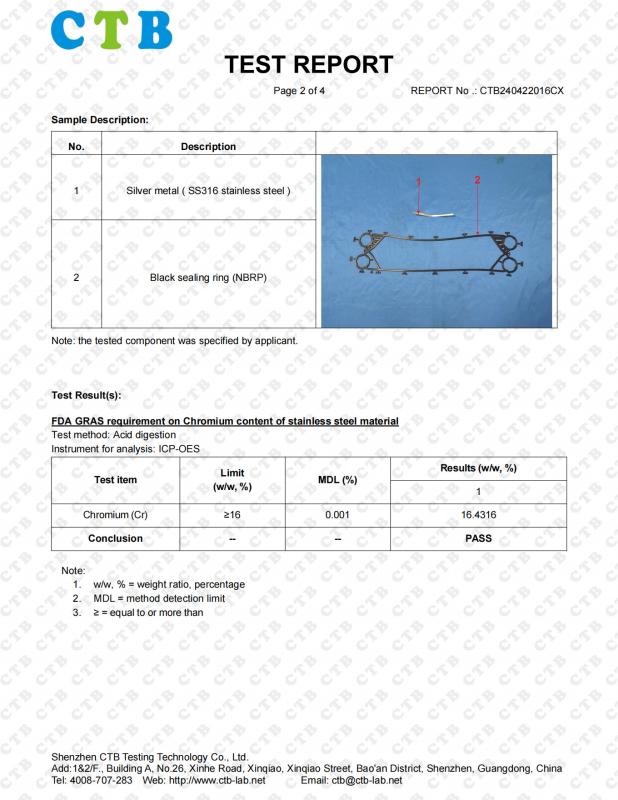  - shanghai tengbao heat exchanger Co,.ltd