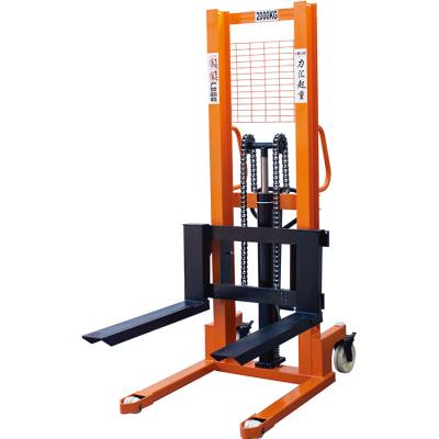 China Forklift Manual Hydraulic Manual Hand Stacker Stacker Hotels Hydraulic Forklift for sale