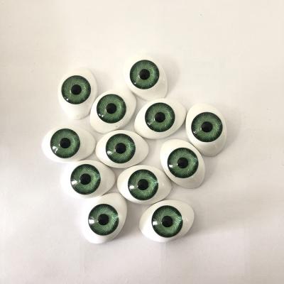 China Multicolor Optional Animal Safety Doll Plush Toy ABS 3-12mm Environmental Protection Plastic Oval Eye for sale