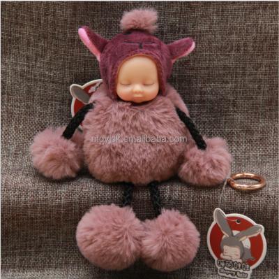 China Exquisite Sleep Educational Cute Doll Key Chain Doll Pendant 15CM Goat Hammock Toy Ornaments for sale