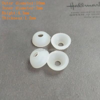 China Round Plastic Ball Joints Half Joint 10mm Joint For Safety Seals And Eyes for sale