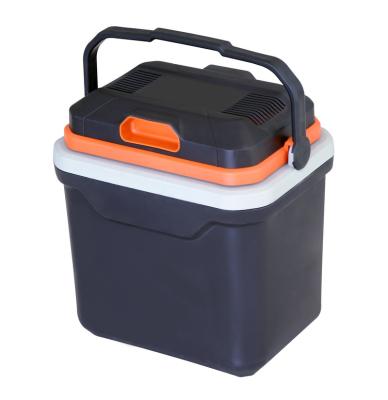 China China-chic New Big Handle 24L Car Fridge Car Cooler Box 12v Cooler Warmer Box for sale