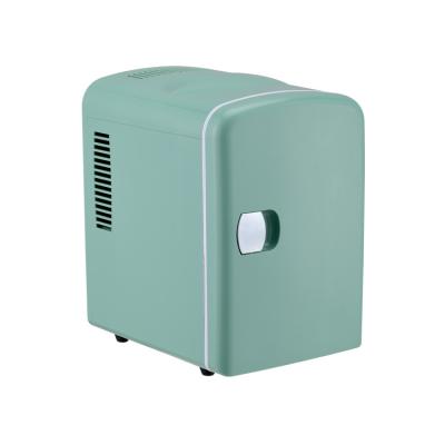 China hotel dc ac fridge mini refrigerator 4l evercool cosmetic fridge mini bar fridge for sale