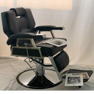 China Modern classic stainless steel barber chair salon chairs for sale durable hair beauty salon furniture with cheap price for sale