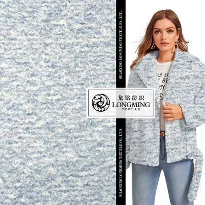 China Anti Pill Amazon Supply Make To Order Yarn Dyed 100% Polyester Fiber Terry Loop Cloth Knitting Fabric for sale