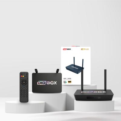 Chine 2024 Dernière boîte de télévision DIGIBox avec télécommande vocale 2 mètres 6K ULTRAHD 4 Go de RAM + 64 Go de stockage à vendre